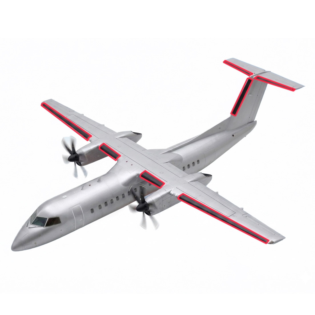 Bombardier Dash 8 DHC 8 Classic by Ice Shield
