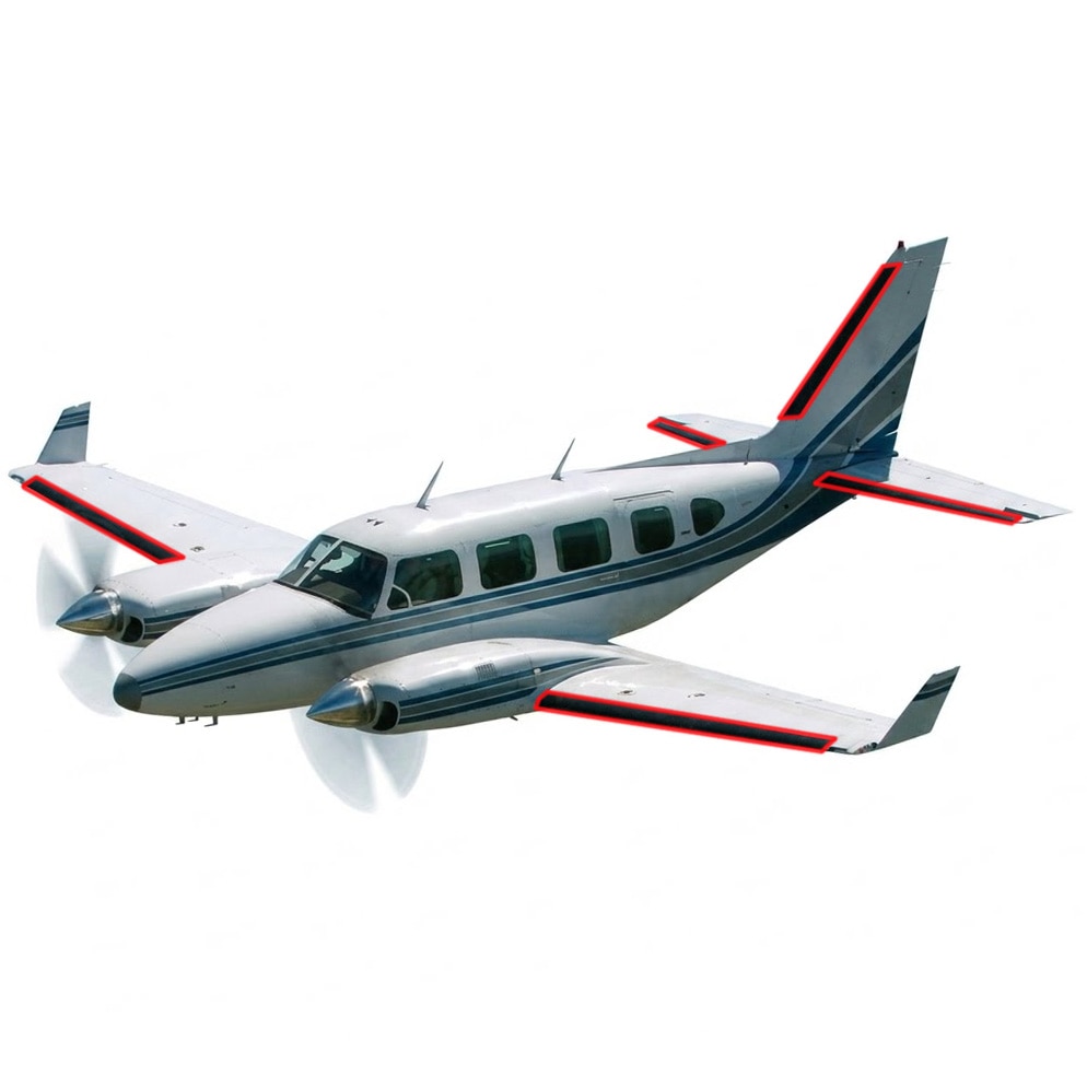 Piper PA-31 350 Navajo By Ice Shield