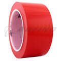 3M™ Vinyl Tape 471, Red, 2 in x 36 yd, 5.2 mil, 24 rolls per case