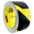 3M™ Safety Stripe Tape 5702, Black/Yellow, 2 in x 36 yd, 5.4 mil, 24 Roll/Case