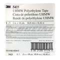 3M™ UHMW Film Tape 5423, Transparent, 2 in x 18 yd, 12 mil, 6 rolls per case