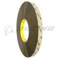 3M™ VHB™ Adhesive Transfer Tape F9473PC, Clear, 1/2 in x 60 yd, 10 mil, 18 rolls per case