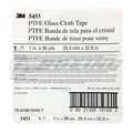 3M® PTFE Glass Cloth Tape 5453 Brown 1 in x 36 yd 8.2 MIL 9 Rolls Per Case Boxed 021200-16160