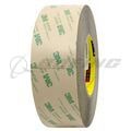 3M™ Adhesive Transfer Tape 468MP, Clear, 2 in x 60 yd, 5 mil, 24 rolls per case