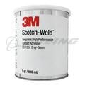 3M, Scotch-Weld„ Neoprene High Performance Contact Adhesive EC-1357, Gray/Green, 1 qt Can
