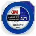 TAPE: VINYL,BLU,3/8INX36YD