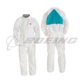 3M™ Disposable Protective Coverall, L, 69 to 71 in H, 39 to 43 in, 2-Way Zipper