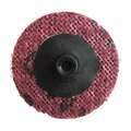 Scotch-Brite™ Roloc™ Surface Conditioning Disc, 2 in Dia, Medium, Aluminum Oxide, TS