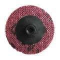 Scotch-Brite™ Roloc™ Surface Conditioning Disc, 2 in Dia, Medium, Aluminum Oxide, TS