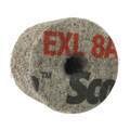 Scotch-Brite™ EXL Wheel, 1 in Dia, Aluminum Oxide, Beige, Center Hole, 3/16 in, Unitized, Medium