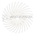 ABRASIVE: DISC,WHI,3INX3/8IN