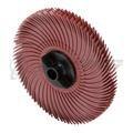 Scotch-Brite™ Radial Bristle Disc, 3 in x 3/8 in 220, 80 per case