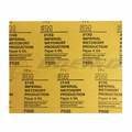 Wetordry™ Abrasive Sheet, 11 in L, 9 in W, 0.57 in, Aluminum Oxide, Black, P800