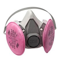 051131-07002 Respirator, Half-Face, Med 051131-07002 Respirator, Half-Face, Med