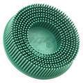 ABRASIVE: DISC,GRN,3INX5/8IN, 3M ROLOC,BRISTLE,50GRIT
