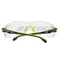 051131-27182 Safety Glasses S1201SGAF Green/Black Clear