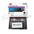 Hookit™ Flexible Abrasive Sheet, 6.8 in L, 5-1/2 in W, 2 in, Aluminum Oxide, Brown, P800