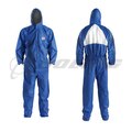 3M™ Disposable Protective Coverall, XL, 70 to 74 in H, 43 to 45 in, 2-Way Zipper