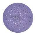 3M™ Xtract™ Abrasive Disc, Aluminum Oxide, Hook and Loop, Film, 3 in Dia, Purple, P220 Grit