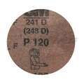 3M™ Abrasive Disc, NH, Aluminum Oxide, PSA, Cloth, 3 in Dia, 10000 rpm, Brown, P120 Grit