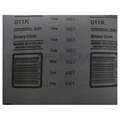 3M™ Utility Cloth Sheet 011K, Fine, 9 in x 11 in, 50 per inner, 250 per case