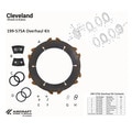 Cleveland Wheels & Brakes® Brake Overhaul Kit For Brake Assembly 199-575A