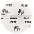 ABRASIVE: DISC,PSA,5IN,220GRIT, 100PK
