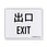 Boeing 414A4610-39 Marker-Exit (Japanese Bilingual) Boeing 414A4610-39 Marker-Exit (Japanese Bilingual)