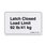 Boeing 414A5117-251 Marker-Latch Closed Load Limit 92 LB/4 Boeing 414A5117-251 Marker-Latch Closed Load Limit 92 LB/4