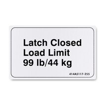 Boeing 414A5117-255 Marker-Latch Closed Load Limit 99 LB/4 Boeing 414A5117-255 Marker-Latch Closed Load Limit 99 LB/4