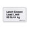 Boeing 414A5117-255 Marker-Latch Closed Load Limit 99 LB/4 Boeing 414A5117-255 Marker-Latch Closed Load Limit 99 LB/4