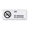 Boeing 414A5117-5529 Marker - (Symbol) No Smoking In Lavatory Boeing 414A5117-5529 Marker - (Symbol) No Smoking In Lavatory