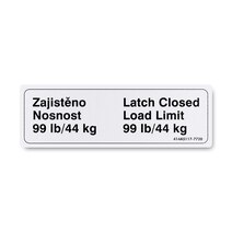 414A5117-7720 Marker-Latch Closed Load Limit 99 LB/4 414A5117-7720 Marker-Latch Closed Load Limit 99 LB/4