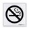 418U3411-4 Marker No Smoking: Symbolic 418U3411-4 Marker No Smoking: Symbolic