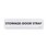 453U3010-3 Marker, Stowage Door Strap, Polyester 453U3010-3 Marker, Stowage Door Strap, Polyester
