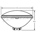 GE PAR46 24859 Aircraft Landing Light, 450 W 10 hr