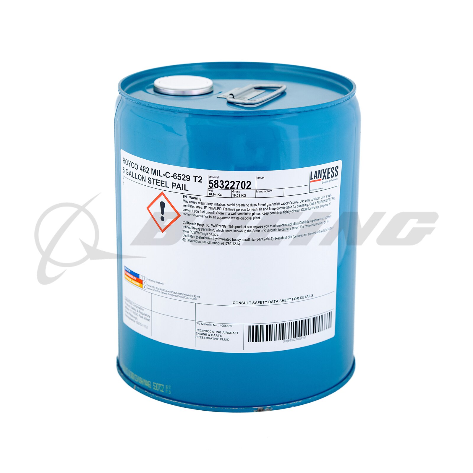 482-5GL=2U Lanxess Aviation Lanxess® Royco® 482 Corrosion