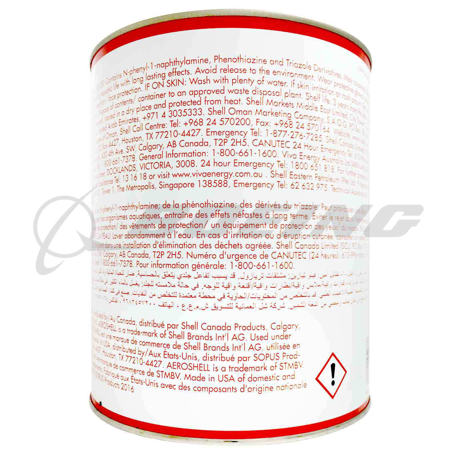 7-6-6LB=SD AeroShell Aviation Aeroshell® Microgel® Advanced