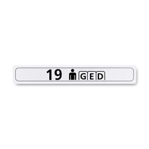 Boeing 862Z5220-2033 Pax Cabin Seat Row Marker-Centerline Boeing 862Z5220-2033 Pax Cabin Seat Row Marker-Centerline