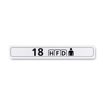 Boeing 862Z5320-1833 Pax Cabin Seat Row Marker-Centerline Boeing 862Z5320-1833 Pax Cabin Seat Row Marker-Centerline