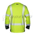 Kishigo® Lime Premium Black Series Cool Touch Long Sleeve T-Shirt - Large 9177L