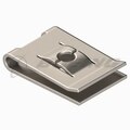 NUTPLATE: U TYPE,#10 SCREW,ST, USE UNTIL EXHAUSTED