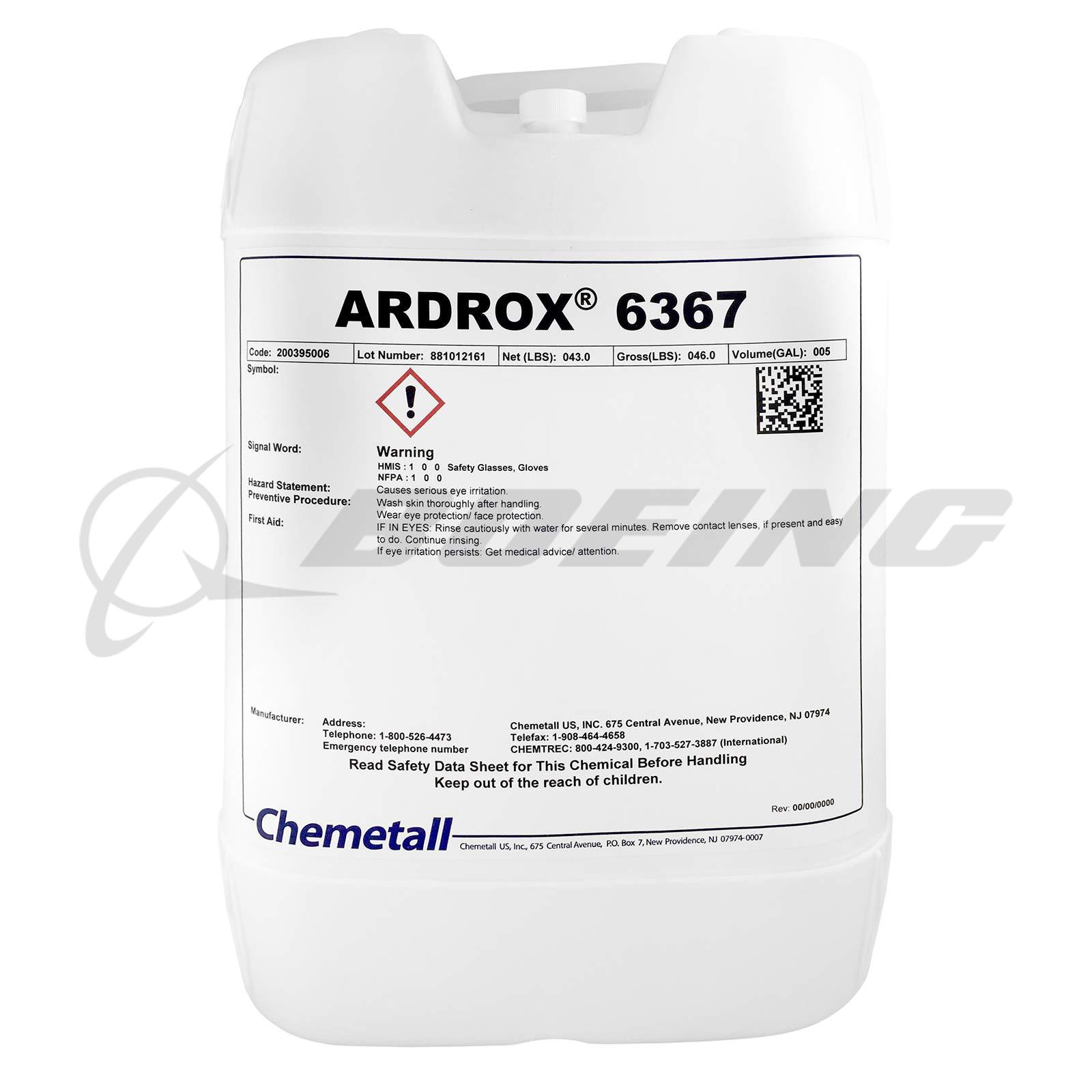 ARDR0X6367=31 Chemetall Aviation Chemetall Ardrox 6367 Compressor