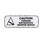 BAC27DEX5936 Vinyl Marker, Caution Contains Electrostatic BAC27DEX5936 Vinyl Marker, Caution Contains Electrostatic