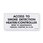 Boeing BAC27ECA1186 Polyester Marker, Smoke Detector Access Boeing BAC27ECA1186 Polyester Marker, Smoke Detector Access