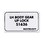 Boeing BAC27EEL22679 Aluminum Foil Marker, LH Body Gear Up Lock S1636 Boeing BAC27EEL22679 Aluminum Foil Marker, LH Body Gear Up Lock S1636