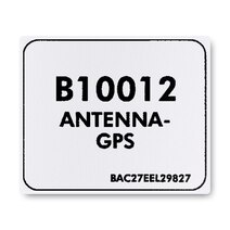 BAC27EEL29827 Vinyl Marker, B10012 Antenna-Global Positioning System BAC27EEL29827 Vinyl Marker, B10012 Antenna-Global Positioning System