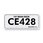 Boeing BAC27EMC-376 Marker, Aluminum Boeing BAC27EMC-376 Marker, Aluminum