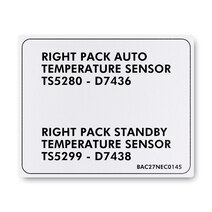 Boeing BAC27NEC0145 Marker-Temperature Sensor TS5280-D74 Boeing BAC27NEC0145 Marker-Temperature Sensor TS5280-D74