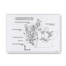 Boeing BAC27NEC319 Marker-Nitrogen Generation System Air Boeing BAC27NEC319 Marker-Nitrogen Generation System Air